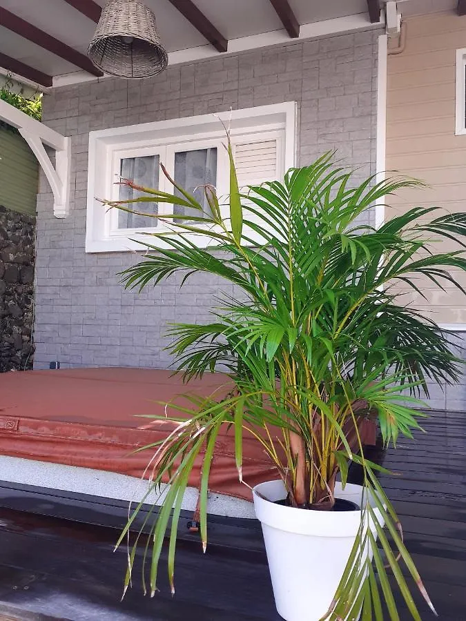 Appartement d'une chambre avec vue sur la ville jacuzzi et jardin clos a Le Vauclin a 2 km de la plage Martinique