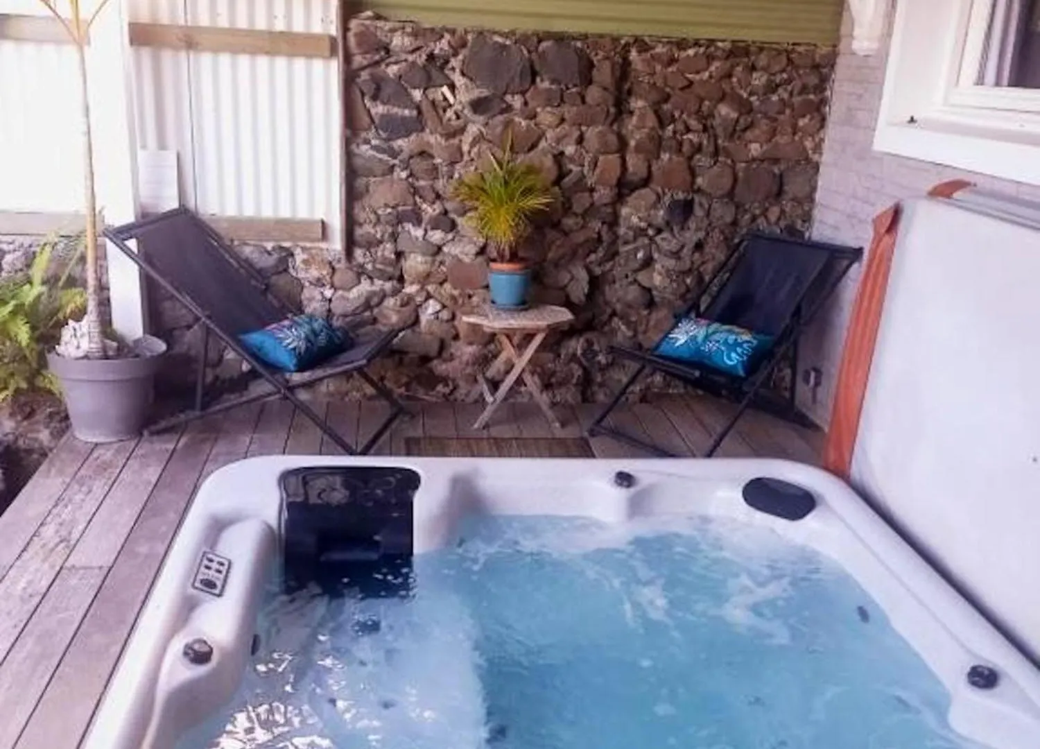 Appartement d'une chambre avec vue sur la ville jacuzzi et jardin clos a Le Vauclin a 2 km de la plage 0*,  Martinique