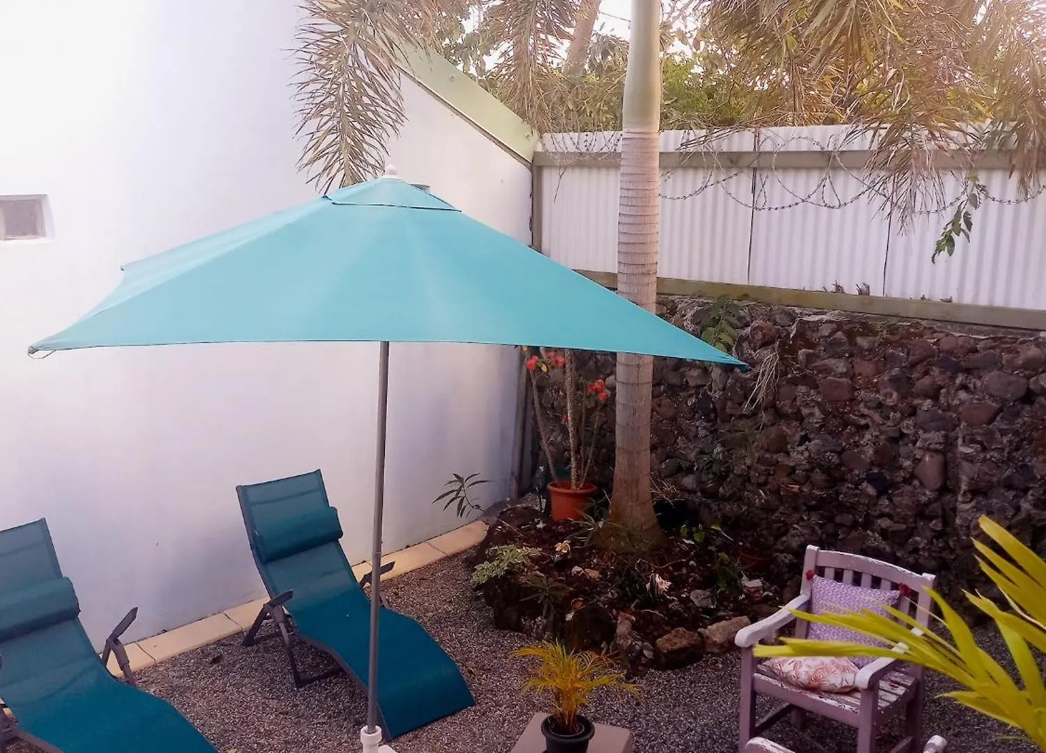 Appartement d'une chambre avec vue sur la ville jacuzzi et jardin clos a Le Vauclin a 2 km de la plage