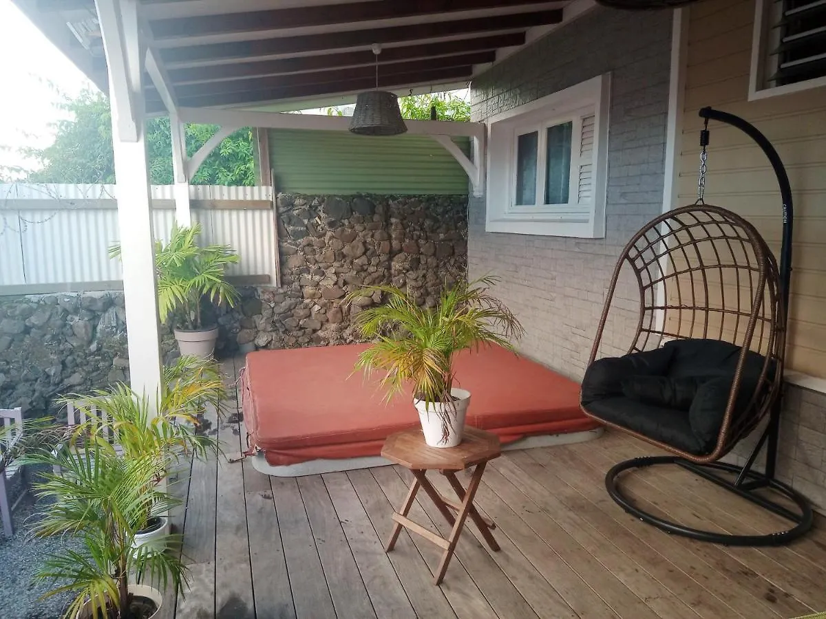 Appartement d'une chambre avec vue sur la ville jacuzzi et jardin clos a Le Vauclin a 2 km de la plage 0*,  Martinique