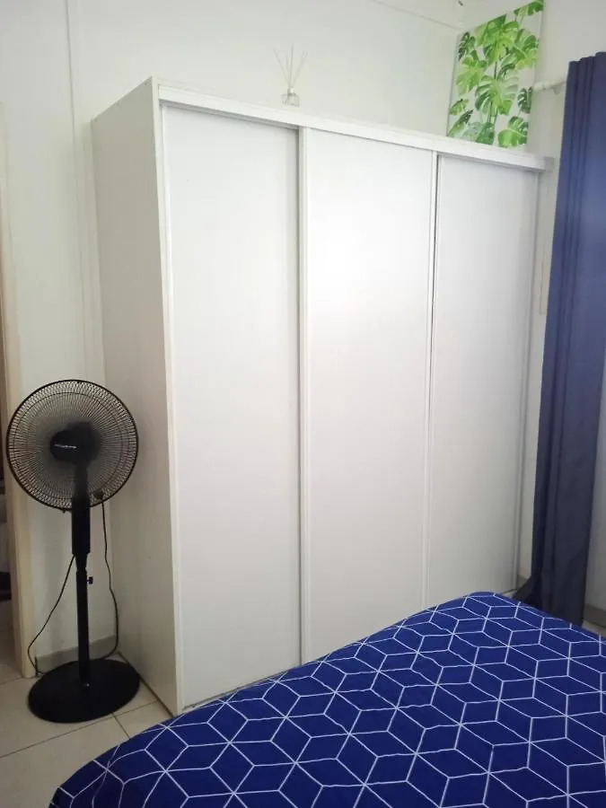 Appartement d'une chambre avec vue sur la ville jacuzzi et jardin clos a Le Vauclin a 2 km de la plage